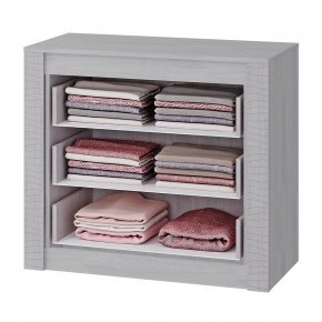 Спальня Монако (модульная) ясень белый/F12 в Тавде - tavda.mebel24.online | фото 11