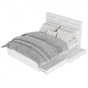 Спальня Симпл (белая) модульная в Тавде - tavda.mebel24.online | фото 12