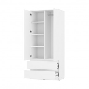 Спальня Симпл (белая) модульная в Тавде - tavda.mebel24.online | фото 29