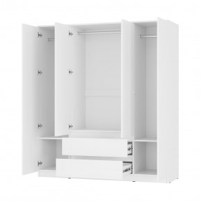 Спальня Симпл (белая) модульная в Тавде - tavda.mebel24.online | фото 42
