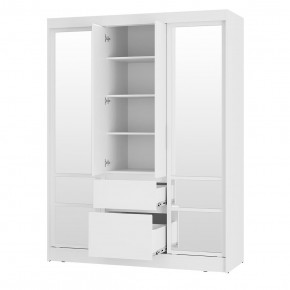 Спальня Симпл (белая) модульная в Тавде - tavda.mebel24.online | фото 46