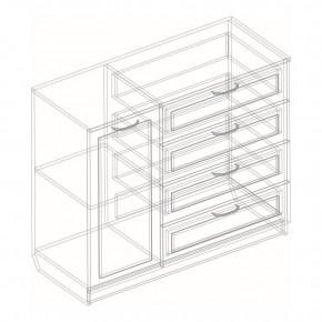 Спальный гарнитур Александрия (модульный) в Тавде - tavda.mebel24.online | фото 21