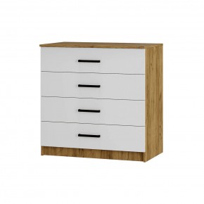 Спальный гарнитур Евро (модульный) Крафт/Белый в Тавде - tavda.mebel24.online | фото 10