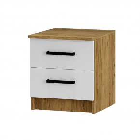 Спальный гарнитур Евро (модульный) Крафт/Белый в Тавде - tavda.mebel24.online | фото 3