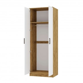 Спальный гарнитур Евро (модульный) Крафт/Белый в Тавде - tavda.mebel24.online | фото 6