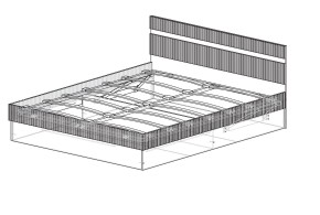ОЛИВИЯ Спальный гарнитур МДФ (модульный) в Тавде - tavda.mebel24.online | фото 6
