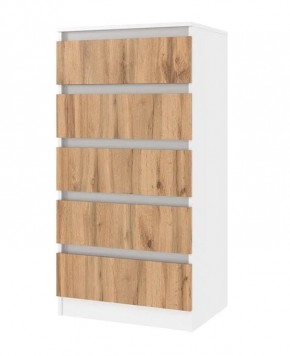 Спальный гарнитур Парус (Белый/Дуб Вотан) модульный в Тавде - tavda.mebel24.online | фото 14