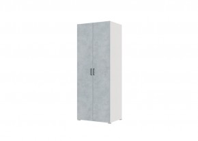 Спальный гарнитур VICTOR (модульный) Белый-Бетон в Тавде - tavda.mebel24.online | фото 10