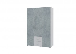 Спальный гарнитур VICTOR (модульный) Белый-Бетон в Тавде - tavda.mebel24.online | фото 6