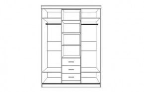 Спальный гарнитур Юнона (модульный) в Тавде - tavda.mebel24.online | фото 9