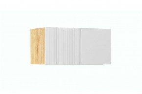 СТЕФАНИ-1.1 Антресоль (дуб крафт золотой/белый софт) в Тавде - tavda.mebel24.online | фото