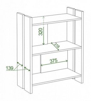 Стеллаж Домино СТЛ-ОН в Тавде - tavda.mebel24.online | фото 2