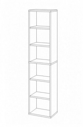 Стеллаж-колонка Домино СУ(ш1в2) в Тавде - tavda.mebel24.online | фото 3