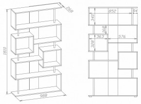 Стеллаж СТ-2 в Тавде - tavda.mebel24.online | фото 2