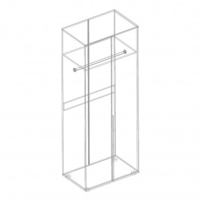 СТИЛ Шкаф 2-ств для одежды в Тавде - tavda.mebel24.online | фото 2