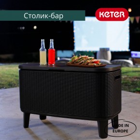 Стол Беви Бар (Bevy Bar Large Cool Bar), коричневый в Тавде - tavda.mebel24.online | фото 4