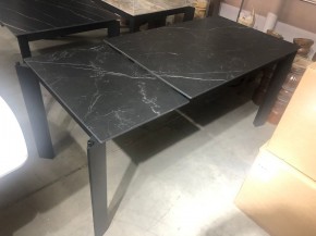 Стол CORNER 120 MATT BLACK MARBLE SOLID CERAMIC / BLACK, ®DISAUR в Тавде - tavda.mebel24.online | фото 12