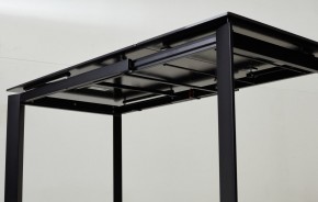 Стол CORNER 120 MATT BLACK MARBLE SOLID CERAMIC / BLACK, ®DISAUR в Тавде - tavda.mebel24.online | фото 2