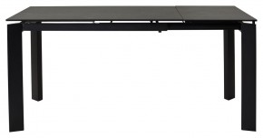 Стол CORNER 120 MATT BLACK MARBLE SOLID CERAMIC / BLACK, ®DISAUR в Тавде - tavda.mebel24.online | фото 3