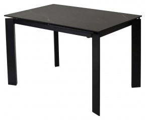 Стол CORNER 120 MATT BLACK MARBLE SOLID CERAMIC / BLACK, ®DISAUR в Тавде - tavda.mebel24.online | фото 9