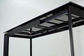 Стол CREMONA 140 KL-99 Белый мрамор матовый, итальянская керамика / черный каркас, ®DISAUR в Тавде - tavda.mebel24.online | фото 13
