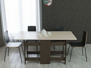 Стол-книжка с баром СТК-002 (венге/дуб беленый) в Тавде - tavda.mebel24.online | фото 5