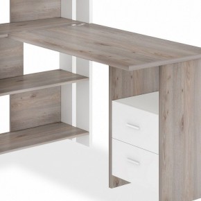 Стол компьютерный Домино Лайт СТЛ-ОВ+С120Прям+ТЯЛ в Тавде - tavda.mebel24.online | фото 3