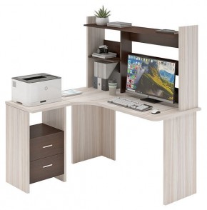 Стол компьютерный Домино Lite СКЛ-Угл130+НКЛ-130 в Тавде - tavda.mebel24.online | фото 2
