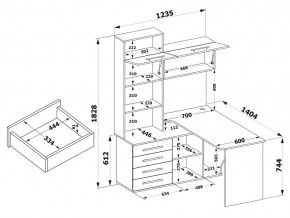 Стол компьютерный КСТ-14.1Л в Тавде - tavda.mebel24.online | фото 4