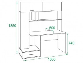 Стол компьютерный КСТ-17 в Тавде - tavda.mebel24.online | фото 6