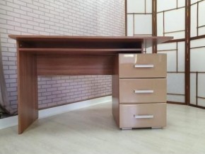 Стол компьютерный Симба Ясень шимо-Кофе с молоком в Тавде - tavda.mebel24.online | фото 2