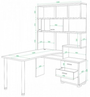 Стол компьютерный СР-420/150 в Тавде - tavda.mebel24.online | фото 2