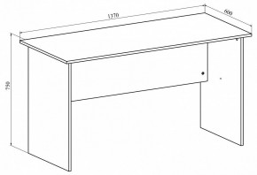 Стол офисный Офис ОФ-113К в Тавде - tavda.mebel24.online | фото 4