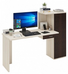 Стол письменный Домино Lite СКЛ-ПРЯМ130+ШК в Тавде - tavda.mebel24.online | фото 2