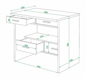 Стол письменный Живой дизайн СК-12 в Тавде - tavda.mebel24.online | фото 2