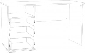 Стол письменный НМ 041.40 "Банни" (Бисквит) в Тавде - tavda.mebel24.online | фото 5