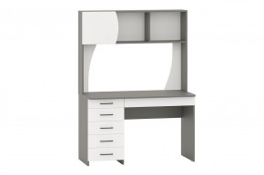 Стол рабочий СИГМА (графит/белый) в Тавде - tavda.mebel24.online | фото 1
