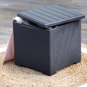 Стол с функцией хранения Виго (Vigo storage box) графит в Тавде - tavda.mebel24.online | фото 1