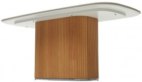 Стол TAMPA 180 цвет БЕЛЫЙ МРАМОР M326, керамика / Каркас OAK, ®DISAUR в Тавде - tavda.mebel24.online | фото 8