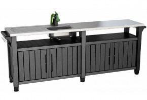 Столик для барбекю 415 Л (Unity Chef 415 L) графит в Тавде - tavda.mebel24.online | фото 3