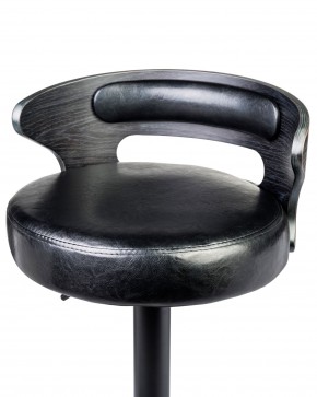 Стул барный DOBRIN FRED BLACK, чёрное дерево, чёрный в Тавде - tavda.mebel24.online | фото 6