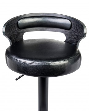 Стул барный DOBRIN FRED BLACK, чёрное дерево, чёрный в Тавде - tavda.mebel24.online | фото 8