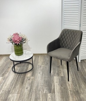 Стул BRANDY-X ГРАФИТ #14, велюр / черный каркас М-City в Тавде - tavda.mebel24.online | фото 3
