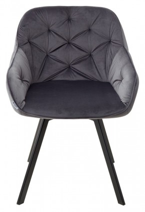 Стул GALE 360 град. поворот. BLUVEL-14 GREY, велюр/ черный каркас, М-City в Тавде - tavda.mebel24.online | фото 7