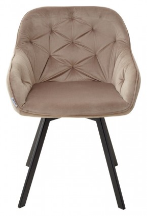 Стул GALE 360 град. поворот. BLUVEL-40 BEIGE, велюр/ черный каркас, М-City в Тавде - tavda.mebel24.online | фото 6