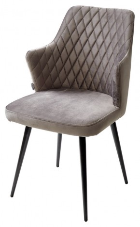 Стул HERMAN 360 град. ГРАФИТ #14, велюр / черный каркас М-City в Тавде - tavda.mebel24.online | фото 1