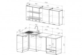 ТЕРЦИЯ Кухонный гарнитур Стандарт (1600 мм) в Тавде - tavda.mebel24.online | фото 2