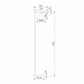 Торшер Elektrostandard Bevel a068473 в Тавде - tavda.mebel24.online | фото 2