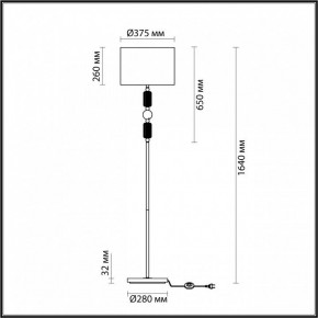 Торшер Odeon Light Candy 4861/1F в Тавде - tavda.mebel24.online | фото 5