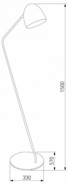 Торшер TK Lighting Soho 5037 Soho Black в Тавде - tavda.mebel24.online | фото 2